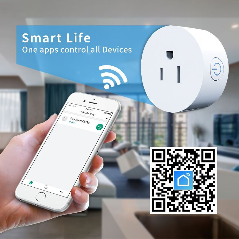 WiFi Voice Control Smart Plug – Alexa & Google Home – Remote Control