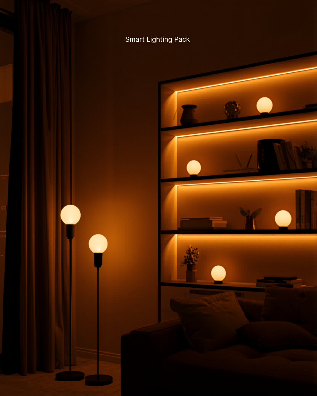 Smart Lighting Pack ambient living room